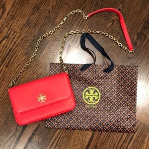 Tory Burch Crossbody Bag with Shopping Bag